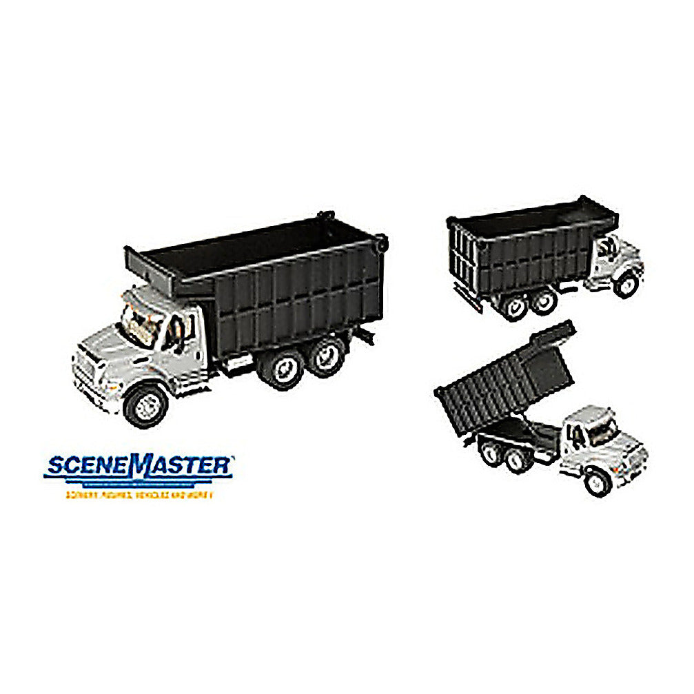 Walthers SceneMaster 949-11677 HO Intl 7600 Coal Truck - Silver
