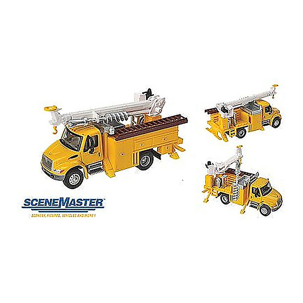 Walthers SceneMaster 11732 HO Int'l 4300 Utility Truck Drill