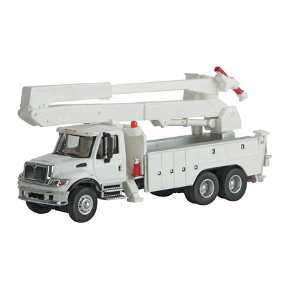 Walthers SceneMaster 949-11754 HO Intl 7600 Bucket Truck - White