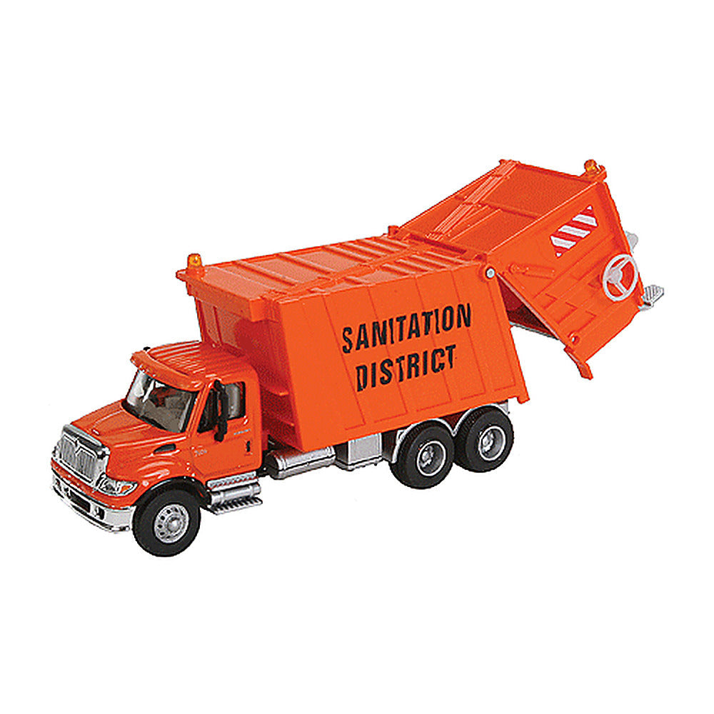 Walthers SceneMaster 11770 HO Int'l 7600 Garbage Truck Orange