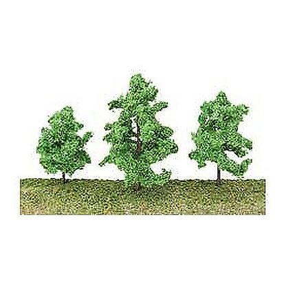 Walthers SceneMaster 949-1183 Spring Trees pkg(10) w/Pin Base
