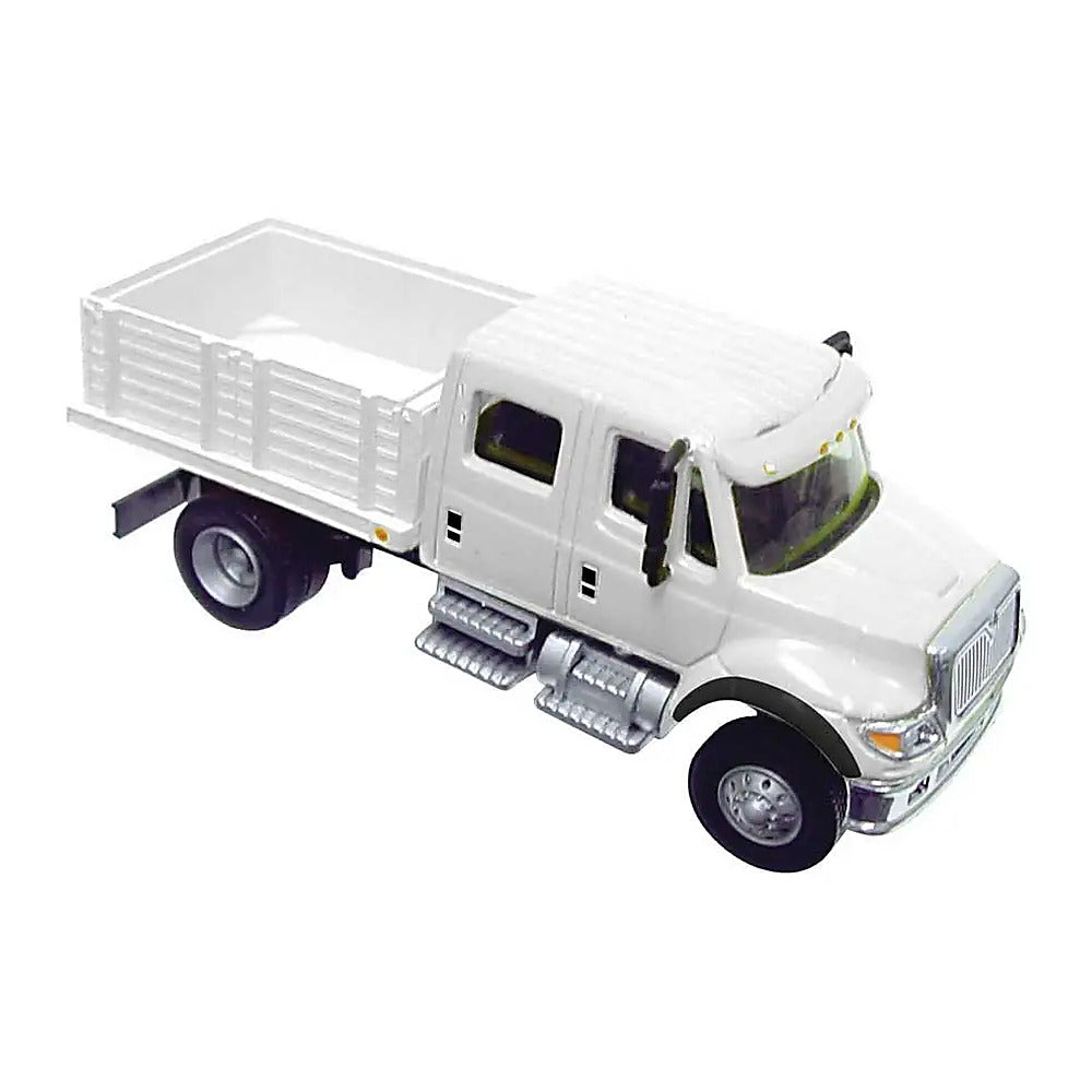 Walthers SceneMaster 949-11880 HO Intl 7600 Crew Cab Stake Truck