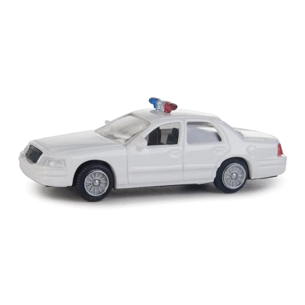 Walthers SceneMaster 12024 HO Ford Crown Vic Police White