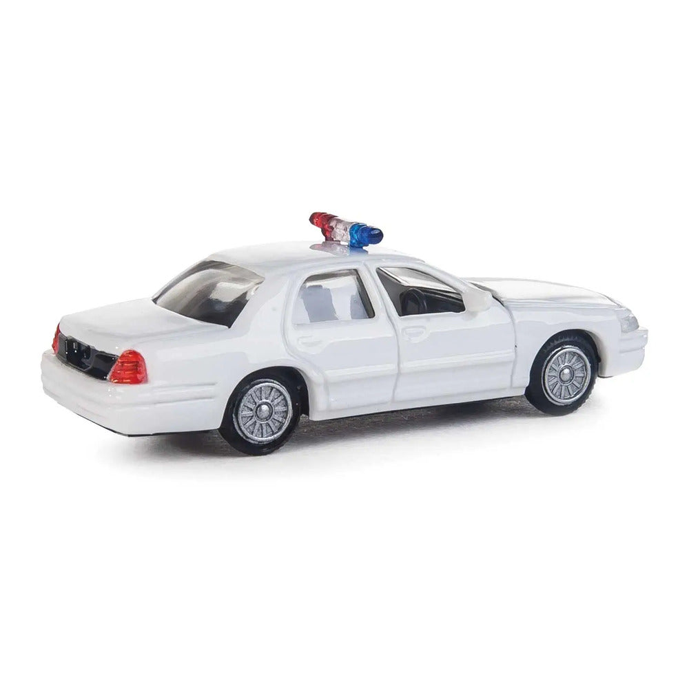 Walthers SceneMaster 12024 HO Ford Crown Vic Police White