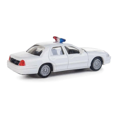 Walthers SceneMaster 12024 HO Ford Crown Vic Police White