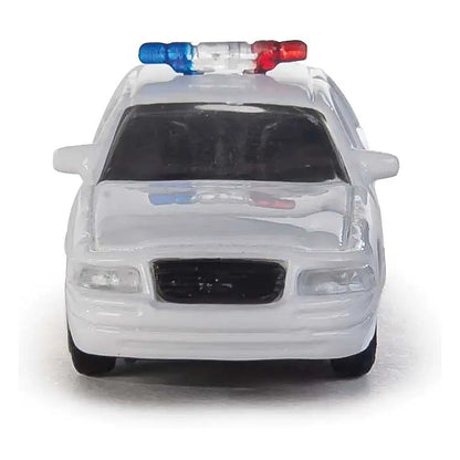 Walthers SceneMaster 12024 HO Ford Crown Vic Police White