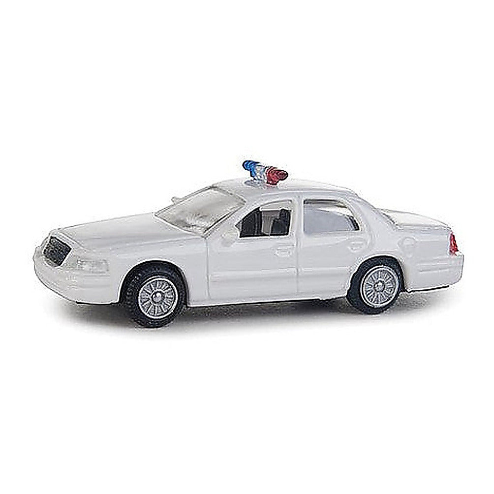 Walthers SceneMaster 12024 HO Ford Crown Vic Police White