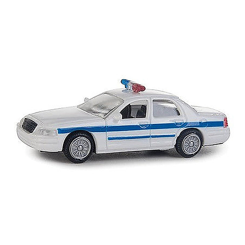 Walthers SceneMaster 12025 HO Ford Crown Vic Police White