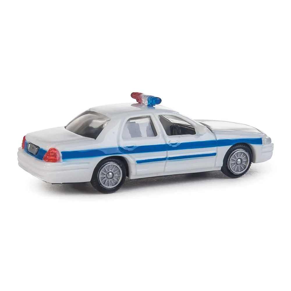 Walthers SceneMaster 12025 HO Ford Crown Vic Police White