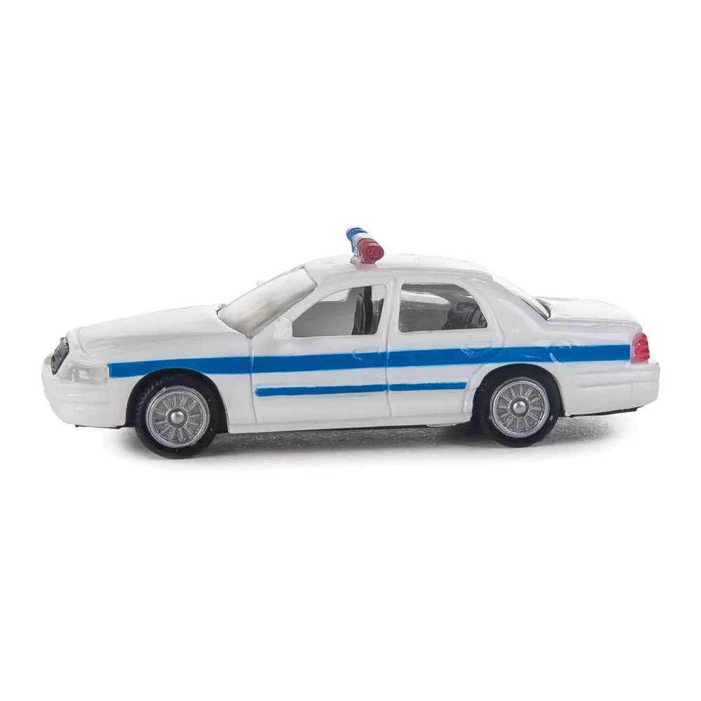 Walthers SceneMaster 12025 HO Ford Crown Vic Police White