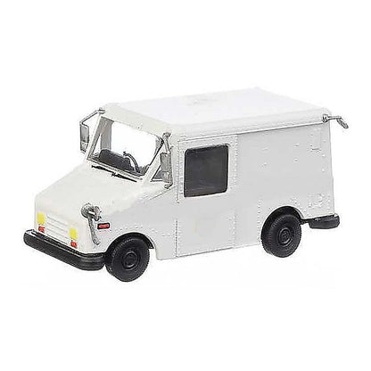 Walthers SceneMaster 12250 HO Scale Long Life Vehicle (LLV) Mail Truck -- White,