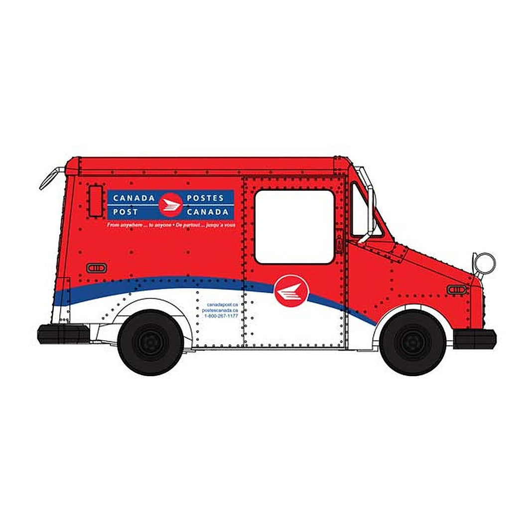 Walthers SceneMaster 12255 HO Scale Long Life Vehicle (LLV) Mail Truck -- Canada