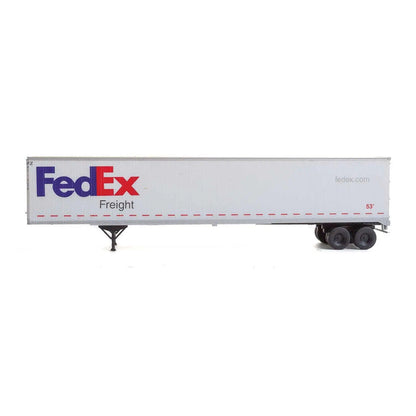 Walthers SceneMaster 2452 HO 53' Stoughton Trailer FedEx