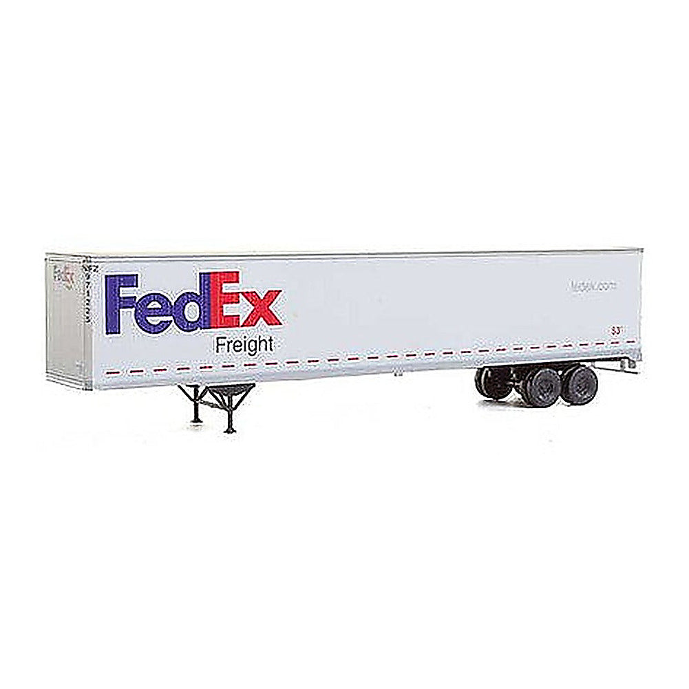 Walthers SceneMaster 2452 HO 53' Stoughton Trailer FedEx
