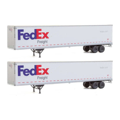Walthers SceneMaster 2452 HO 53' Stoughton Trailer FedEx