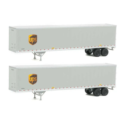 Walthers SceneMaster 949-2459 HO 53' Stoughton Trailer UPS
