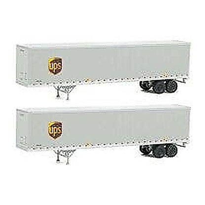 Walthers SceneMaster 949-2459 HO 53' Stoughton Trailer UPS
