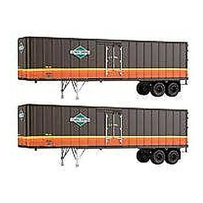 Walthers SceneMaster 949-2601 HO 40' Flexi-Van Illinois Central