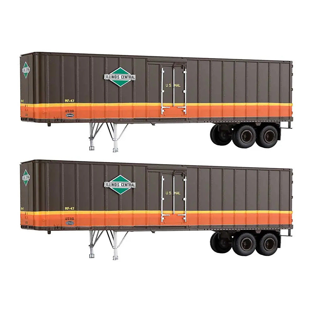 Walthers SceneMaster 949-2601 HO 40' Flexi-Van Illinois Central
