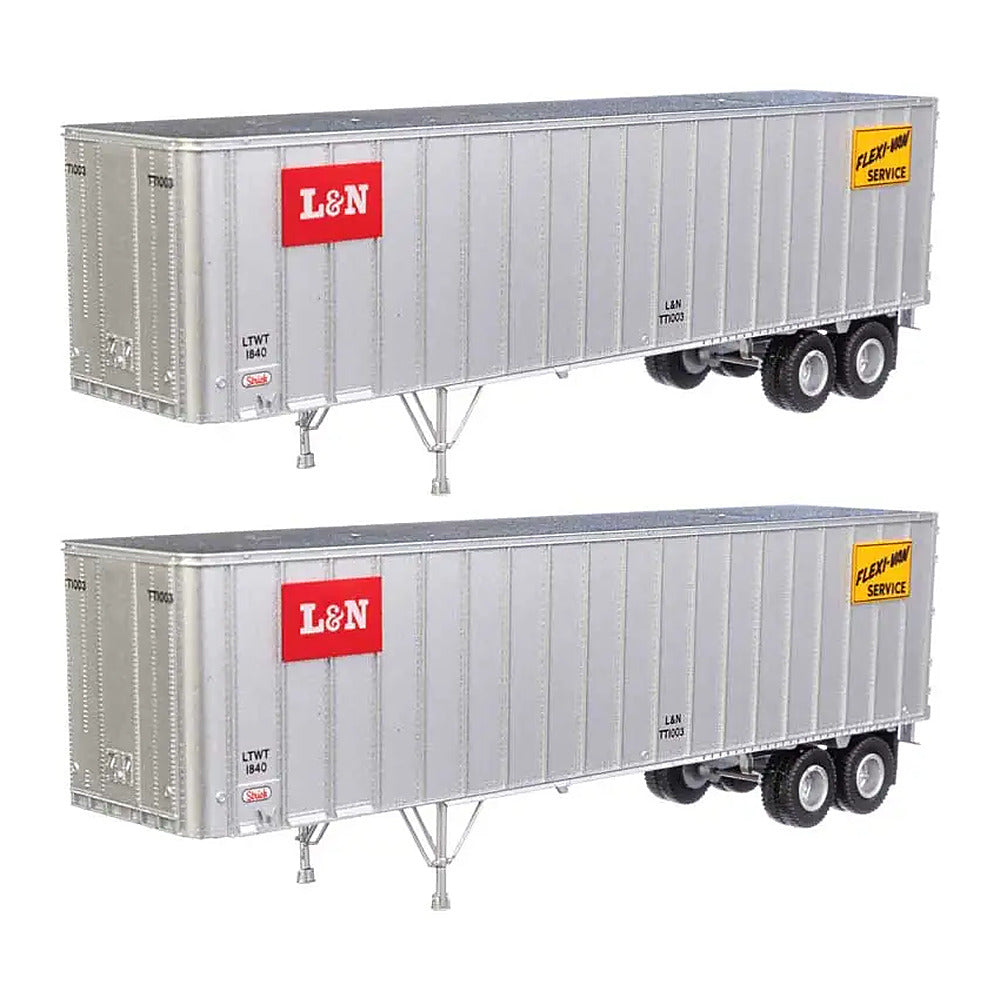 Walthers SceneMaster 949-2602 HO 40' Flexi-Van Louisville & Nashville