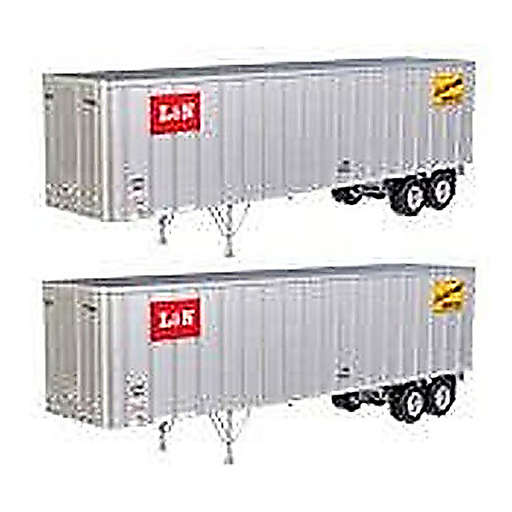 Walthers SceneMaster 949-2602 HO 40' Flexi-Van Louisville & Nashville