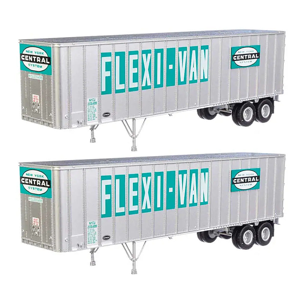 Walthers SceneMaster 949-2607 HO 40' Flexi-Van New York Central #2