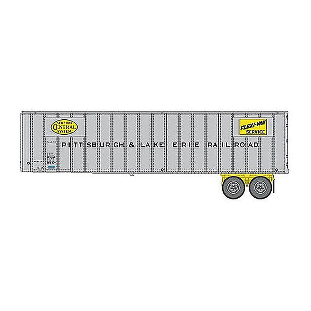 Walthers SceneMaster 2611 HO Flexi-Van 40' Trailer P&LE