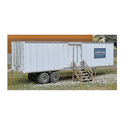 Walthers SceneMaster 2901 HO Construction Storage Trailer Kit