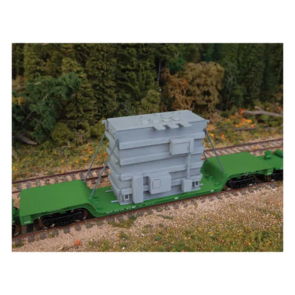 Walthers SceneMaster 949-3107 HO Transformer Load Kit for Flatcar