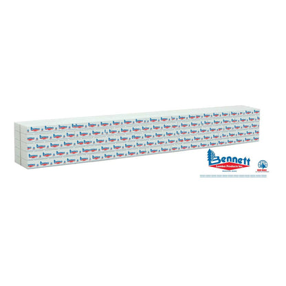Walthers SceneMaster 949-3162 HO Wrapped Lumber Load Bennett Lumber