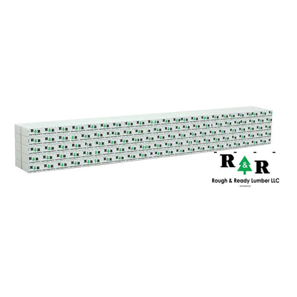 Walthers SceneMaster 3166 HO Wrapped Lumber Load Rough & Ready