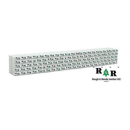 Walthers SceneMaster 3166 HO Wrapped Lumber Load Rough & Ready