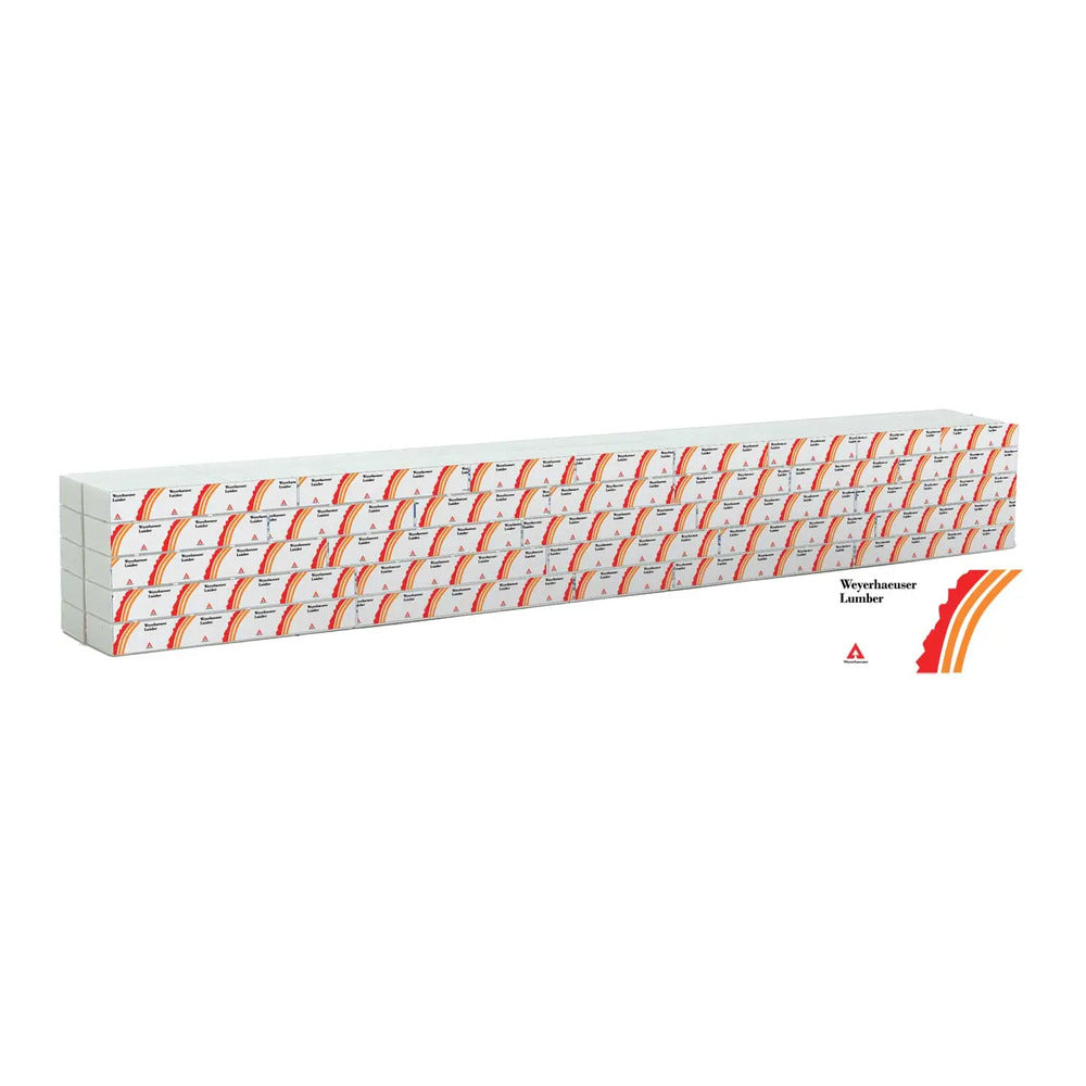 Walthers SceneMaster 949-3167 HO Lumber Load - Weyerhauser