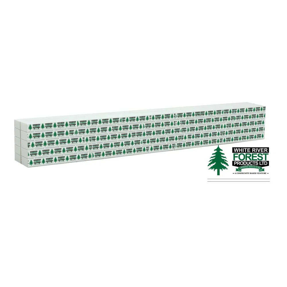 Walthers SceneMaster 949-3168 HO Lumber Load - White River