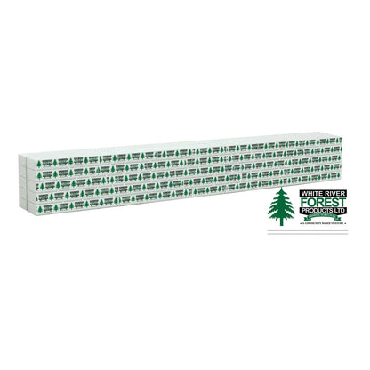Walthers SceneMaster 949-3168 HO Lumber Load - White River