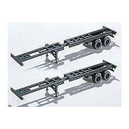 Walthers SceneMaster 949-4105 HO Extendible Container Chassis Kit