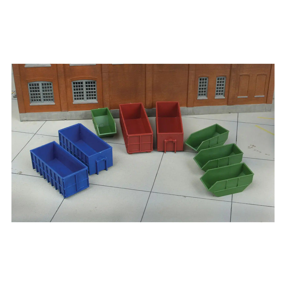 Walthers SceneMaster 4106 HO Industrial Dumpsters Kit