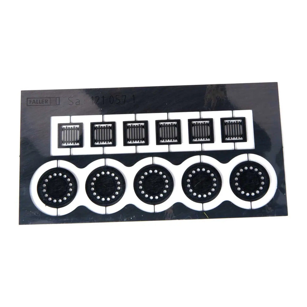 Walthers SceneMaster 4123 HO Manhole Covers & Grates Kit