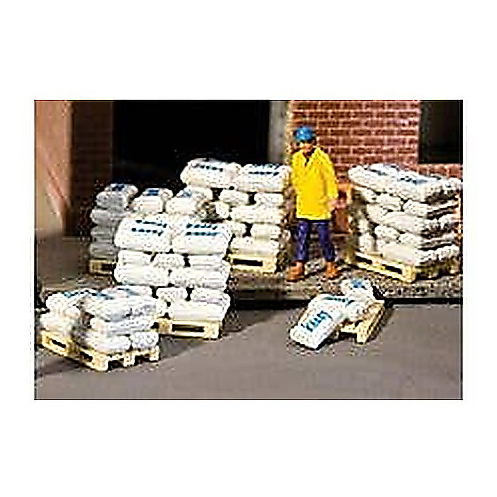 Walthers SceneMaster 949-4130 HO Bags of Sand, Grain & Cement (40)