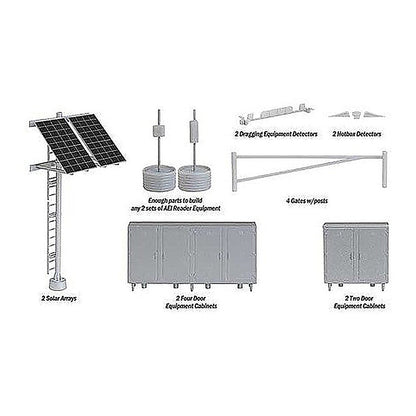 Walthers SceneMaster 4139 HO Modern Trackside Detail Kit