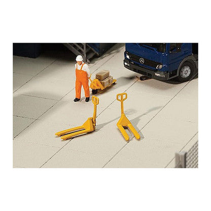Walthers SceneMaster 4144 HO Pallet Jacks Kit pkg(4)