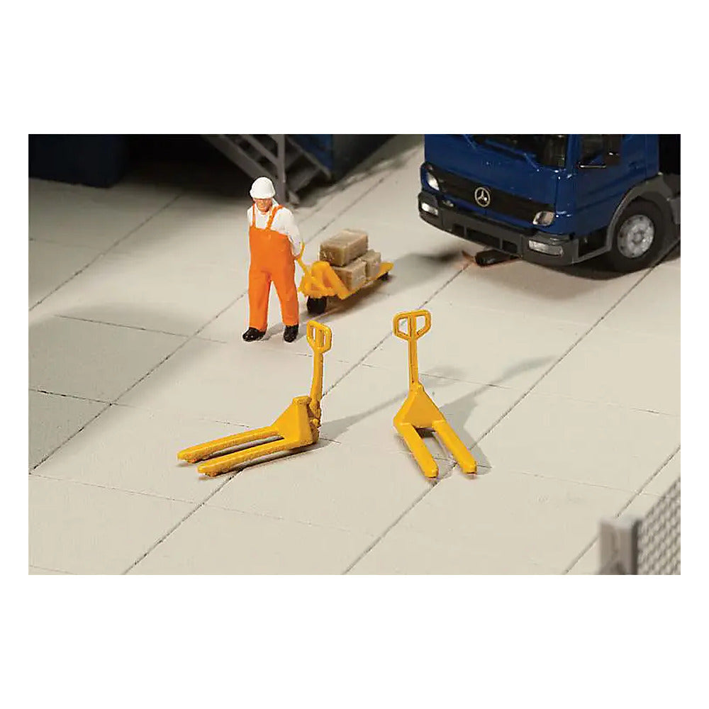 Walthers SceneMaster 4144 HO Pallet Jacks Kit pkg(4)