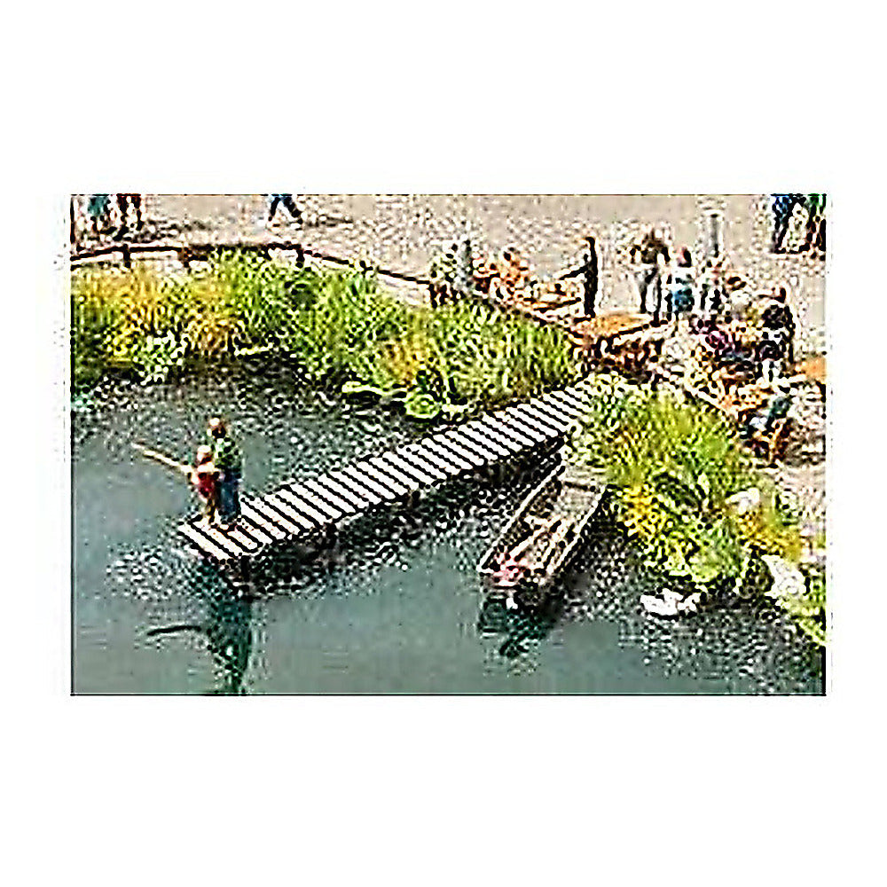 Walthers SceneMaster 949-4156 HO Small Shoreline Pier Wood Kit