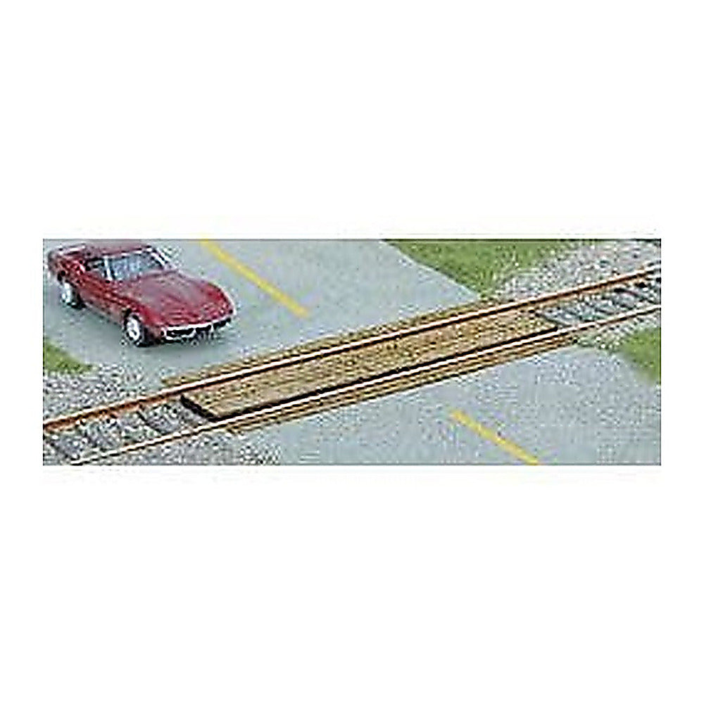 Walthers SceneMaster 949-4158 HO Wood Grade Crossing Wood Kit