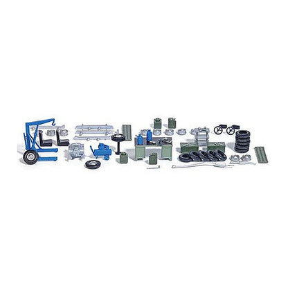 Walthers SceneMaster 4167 HO Garage Detail Set #1