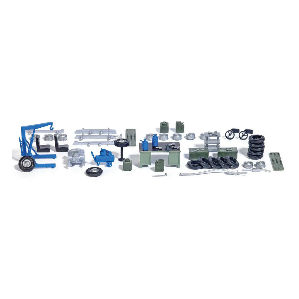 Walthers SceneMaster 4167 HO Garage Detail Set #1