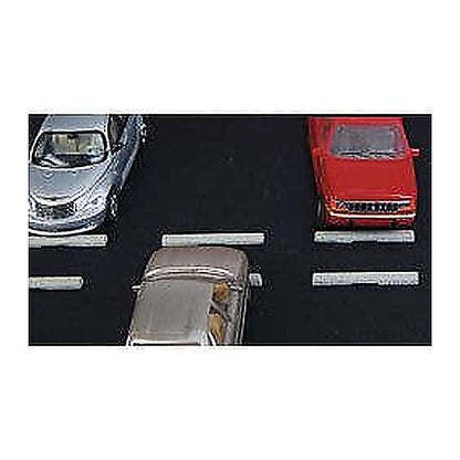 Walthers SceneMaster 949-4178 HO Parking Lot Bumpers 12-Pack