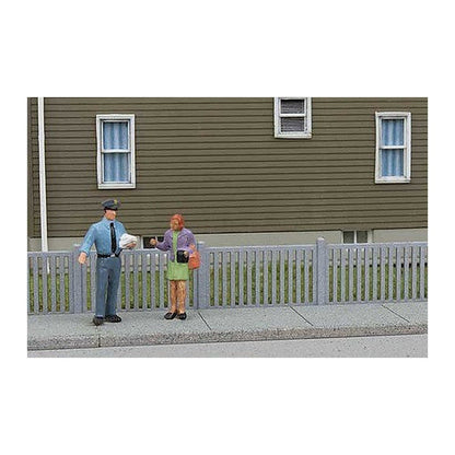 Walthers SceneMaster 4181 HO Metal Fence Kit