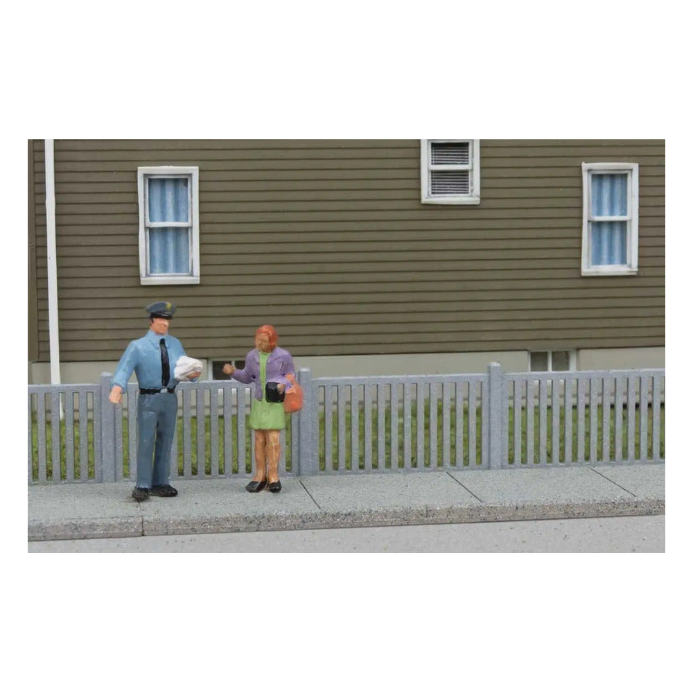 Walthers SceneMaster 4181 HO Metal Fence Kit