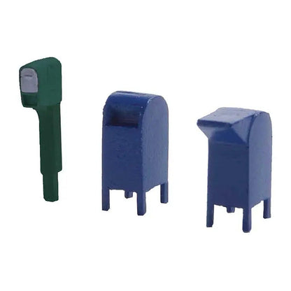 Walthers SceneMaster 949-4184 HO Roadside & City Mailboxes Kit